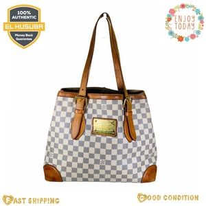 Louis Vuitton tote bag hampstead MM azur
